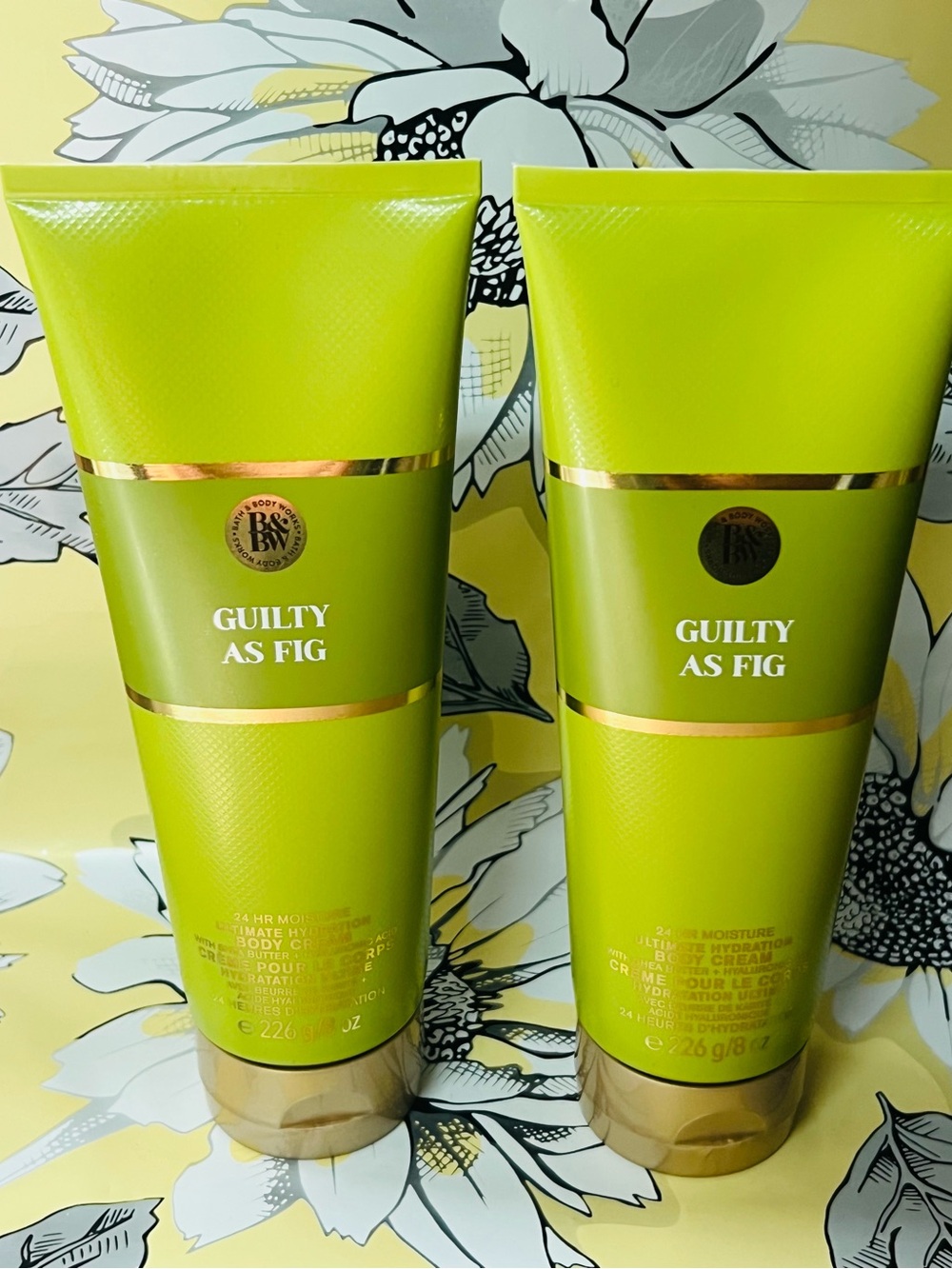 2 Bath Body Guilty As Fig Body Cream